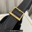 Saint Laurent le 5 à 7 supple small Bag in grained leather 713938 Black