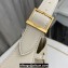 Saint Laurent le 5 à 7 supple small Bag in grained leather 713938 White