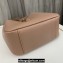 Saint Laurent le 5 à 7 supple small Bag in grained leather 713938 Nude