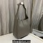 Saint Laurent le 5 à 7 supple small Bag in grained leather 713938 Gray