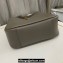 Saint Laurent le 5 à 7 supple small Bag in grained leather 713938 Gray