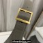 Saint Laurent le 5 à 7 supple small Bag in grained leather 713938 Gray
