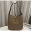 Saint Laurent le 5 à 7 supple small Bag in grained leather 713938 Camel