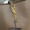 Saint Laurent le 5 à 7 supple small Bag in grained leather 713938 Camel