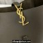 Saint Laurent le 5 à 7 supple small Bag in grained leather 713938 Etoupe