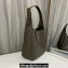 Saint Laurent le 5 à 7 supple small Bag in grained leather 713938 Etoupe