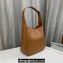 Saint Laurent le 5 à 7 supple small Bag in grained leather 713938 Brown