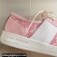 Louis Vuitton Lous Sneakers Calf leather and Monogram Denim Pink Top Quality