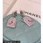 Chanel Metal, Resin & Strass Pendant Earrings ABC779 Gold, Pink, Black & Crystal 2024
