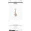 Chanel Metal & Strass Key Rings ABC598 Gold & Crystal 2024