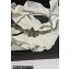 Chanel Metal & Strass Choker Necklace ABB983 Silver, Black & Crystal 2024