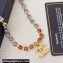 Chanel Metal & Strass Choker Necklace ABC311 Gold, Pink, Orange, Purple & Yellow 2024