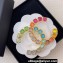 Chanel Metal & Strass Brooch ABC318 Gold & Multicolor 2024