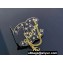 Chanel Star Metal Brooch Gold & Black 2024