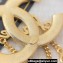 Chanel Star Metal Brooch Gold & Black 2024