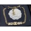 Chanel Metal & Strass Choker Necklace ABC577 Gold & Crystal 2024
