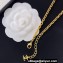 Chanel Metal & Glass Pearls Long Necklace ABC485 Gold, Pink & Pearly White 2024
