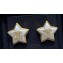 Chanel Metal & Strass Star Earrings 2024