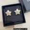 Chanel Metal & Strass Star Earrings 2024