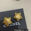 Chanel Metal & Strass Star Earrings 2024