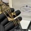 Prada Eternal Gold Eternal mini triangle pendant necklace in yellow gold and diamonds 2024
