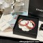 Chanel Metal & Strass Pendant Earrings ABC558 Gold, Pink & Crystal 2024
