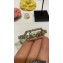Chanel Metal, Glass Pearls & Diamantés Cuff Bracelet ABB773 Gold, Pearly White & Crystal 2024