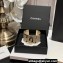 Chanel Metal & Diamantés Cuff Bracelet ABB828 Gold & Crystal 2024