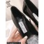 Jimmy Choo Heel 9.5cm Ixia 95 Black Patent Leather Pumps 2024