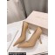Jimmy Choo Heel 9.5cm Ixia 95 Nude Patent Leather Pumps 2024