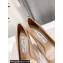 Jimmy Choo Heel 9.5cm Ixia 95 Nude Patent Leather Pumps 2024