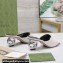 Gucci Heel 6cm Interlocking G heel Slide sandals 772569 Leather White 2024