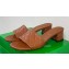 Bottega Veneta Heel 4.5cm Leather Amy mules with Intreccio pattern Brown 2024