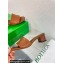 Bottega Veneta Heel 4.5cm Leather Amy mules with Intreccio pattern Brown 2024