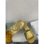 Bottega Veneta Heel 4.5cm Leather Amy mules with Intreccio pattern Gold 2024