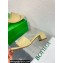 Bottega Veneta Heel 4.5cm Leather Amy mules with Intreccio pattern Beige 2024