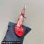 Gucci Heel 10.5cm Horsebit with crystals sandals 771596 Leather Red 2024