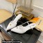 Louis Vuitton Heel 6.5cm calf leather Stellar Slingback Pumps White 2024