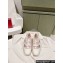 Roger Vivier Heel 3.5cm Bouquet Strass Babies Ballerinas in Patent Leather White 2024