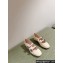 Roger Vivier Heel 3.5cm Bouquet Strass Babies Ballerinas in Patent Leather White 2024