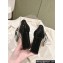 Roger Vivier Heel 9.5cm Bouquet Strass Babies Ballerinas in Patent Leather Black 2024