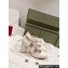 Roger Vivier Heel 9.5cm Bouquet Strass Babies Ballerinas in Patent Leather White 2024