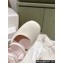 Roger Vivier Heel 9.5cm Bouquet Strass Babies Ballerinas in Patent Leather White 2024