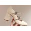 Roger Vivier Heel 9.5cm Bouquet Strass Babies Ballerinas in Patent Leather White 2024