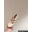Roger Vivier Heel 9.5cm Bouquet Strass Babies Ballerinas in Patent Leather White 2024