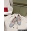 Roger Vivier Heel 9.5cm Bouquet Strass Babies Ballerinas in Glitter Silver 2024