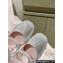 Roger Vivier Heel 9.5cm Bouquet Strass Babies Ballerinas in Glitter Silver 2024