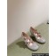 Roger Vivier Heel 9.5cm Bouquet Strass Babies Ballerinas in Glitter Silver 2024