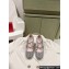 Roger Vivier Heel 9.5cm Bouquet Strass Babies Ballerinas in Glitter Gray 2024