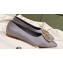 Louis Vuitton LV Night Met Flat Ballerinas in Satin Gray 2024
